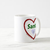 ラブサンタ コーヒーマグカップ (正面右)