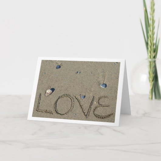 ラブサンド書のビーチカード シーズンカード (正面)