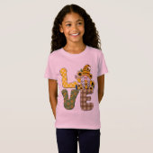 ラブサンフラワー格言 Tシャツ (正面フル)