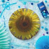 ラブサンフラワー紙プレート ペーパープレート (パーティー)