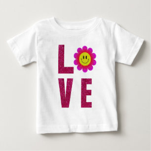 ラブサンフラワー ベビーTシャツ
