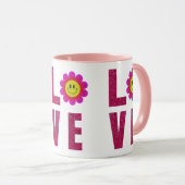 ラブサンフラワー マグカップ (正面右)