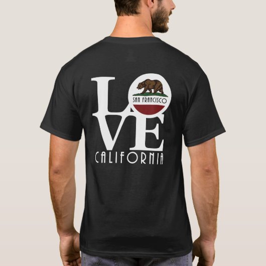ラブサンフランシスコ Tシャツ (裏面)