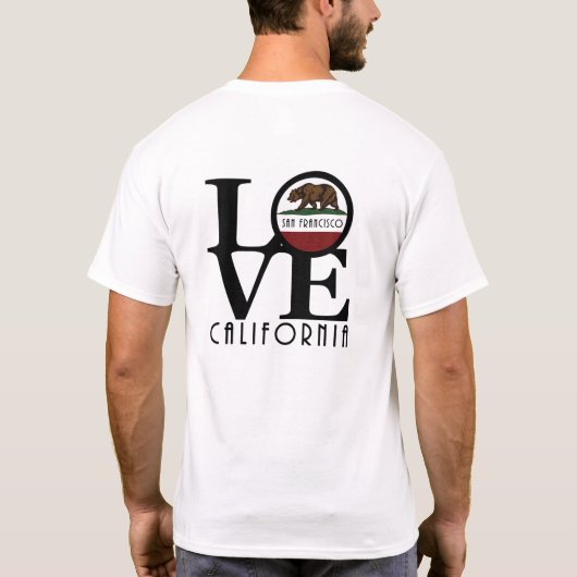 ラブサンフランシスコ Tシャツ (裏面)