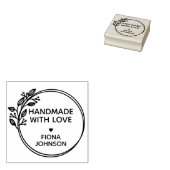 ラブサーキュラーで独自の手作りを作成 ラバースタンプ (押印)