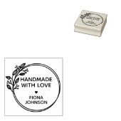 ラブサーキュラーで独自の手作りを作成 ラバースタンプ (押印)