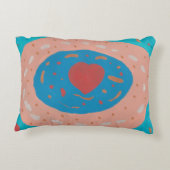 ラブサークルアクセント枕 アクセントクッション (裏面)