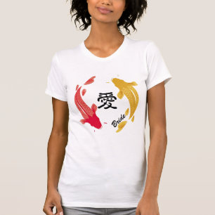 ラブサークルア日本のントアクセントコイラブブブブブライドのギフト Tシャツ