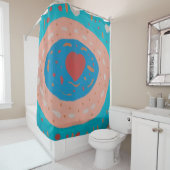 ラブサークルシャワーカーテン シャワーカーテン (インサイチュ)