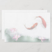 ラブサークルスロータスコイオリエント調和 便箋 (正面/裏面)