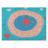 ラブサークルテーブルクロス テーブルクロス (正面(横))