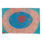 ラブサーク独身のス枕ローケース、標準サイズ 枕カバー (正面)