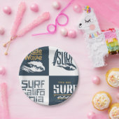 ラブサーフィン紙プレート ペーパープレート (パーティー)