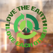 ラブザアース環境活動家 ウィンドウサイン (シート2)