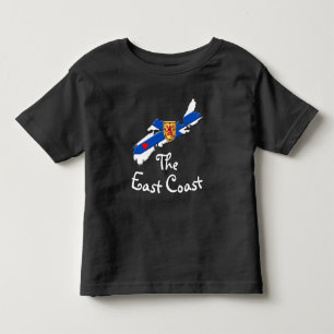 ラブザイーストコーストハートノバスコシアシャツ トドラーTシャツ