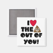 ラブザウンチ絵文字 マグネット (正面/裏面)