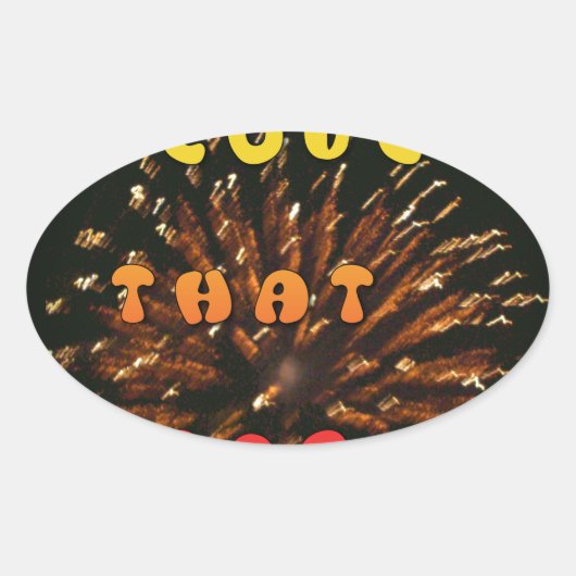 ラブザスパークス抽象芸術アートデザインプリント 楕円形シール (正面)