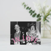 ラブザハッピーカップルヴィンテージオリジナル ポストカード (スタンド正面)