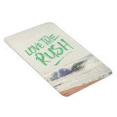 ラブザラッシュドライブラシタイポグラフィ写真テンプレート マグネット (右側)