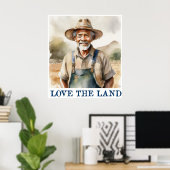 ラブザランドプリント ポスター (ホームオフィス)