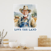 ラブザランドプリント ポスター (キッチン)