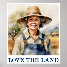 ラブザランドプリント ポスター