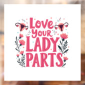 ラブザレディパーツウォンブ体ポジティビティ ウィンドウサイン (シート2)