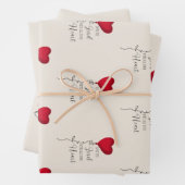 ラブザロード&ハートバルーン ラッピングペーパーシート (インサイチュ)