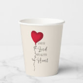 ラブザロード&ハートバルーン 紙コップ (裏面)