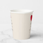 ラブザロード&ハートバルーン 紙コップ (右)