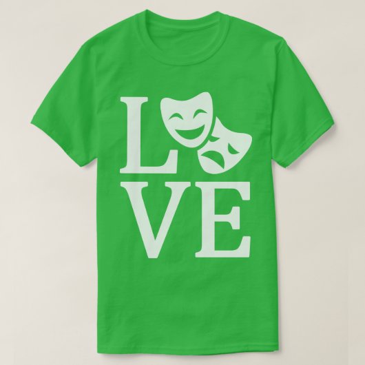 ラブシアター1 Tシャツ (デザイン正面)