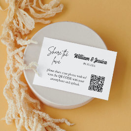 ラブシェアリングQRコード封入カード エンクロージャーカード