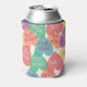 ラブシェイプの背景 缶クーラー (缶裏面)