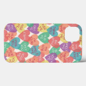 ラブシェイプの背景 Case-Mate iPhoneケース (裏面 (横))