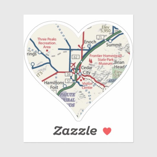 ラブシダーシティユタ シール (シート)