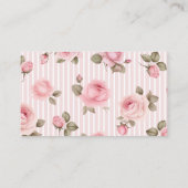 ラブシャッエレガントクフィアンスパーティーブライダルシャワー エンクロージャーカード (裏面)