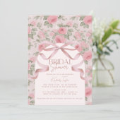 ラブシャックピンクローゼフラワーズブライダルシャワー 招待状 (スタンド正面)