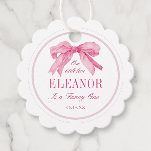 ラブシャックファンシーヴィンテージ1歳の誕生日 フェイバータグ (正面)