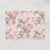 ラブシャックフィアンスアドバイスウィッシュブライダルシャワー エンクロージャーカード (裏面)