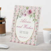 ラブシャックフィアンスアドバイスウィッシュブライダルシャワー 台座サイン (インサイチュ)