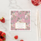 ラブシャックフィアンスガーデンティーパーティーブライダルシャワー スタンダードカクテルナプキン (インサイチュ)