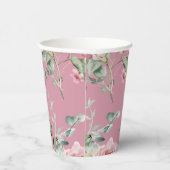 ラブシャックフィアンスガーデンティーパーティーブライダルシャワー 紙コップ (右)