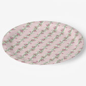 ラブシャックフィアンスガーデンパーティーブライダルシャワー ペーパープレート (アングル)