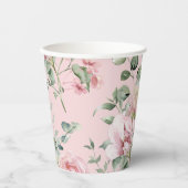 ラブシャックフィアンスガーデンパーティーブライダルシャワー 紙コップ (正面)