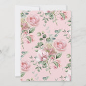 ラブシャックフィアンスガーデンブライダルシャワー 招待状 (裏面)