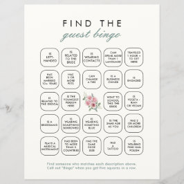 ラブシャックフィアンスゲストビンゴゲームを見つける