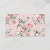 ラブシャックフィアンステアパーティーブライダルシャワーレシピ エンクロージャーカード (裏面)