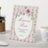 ラブシャックフィアンスブライダルシャワーミモザバー 台座サイン (インサイチュ)