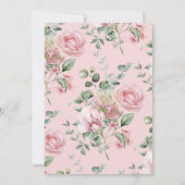 ラブシャックフィアンスブライダルシャワー 招待状 (裏面)