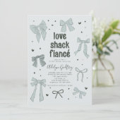 ラブシャックフィアンスブルーボウブライダルシャワー 招待状 (スタンド正面)